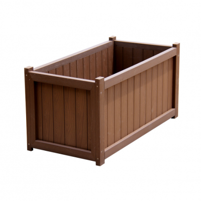 Natural Feeling Big Flower Pot Garden WPC Flower Planter Box