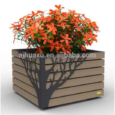 WPC composite wood customized desgin and cheap price chinese planter